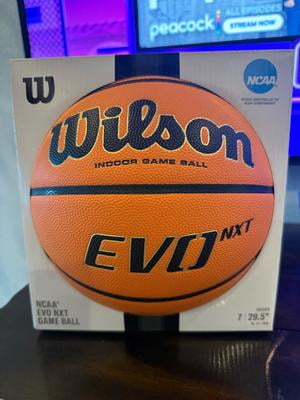 Wilson NCAA EVO NXT Evolution Game Basketball Ball, Size 7
