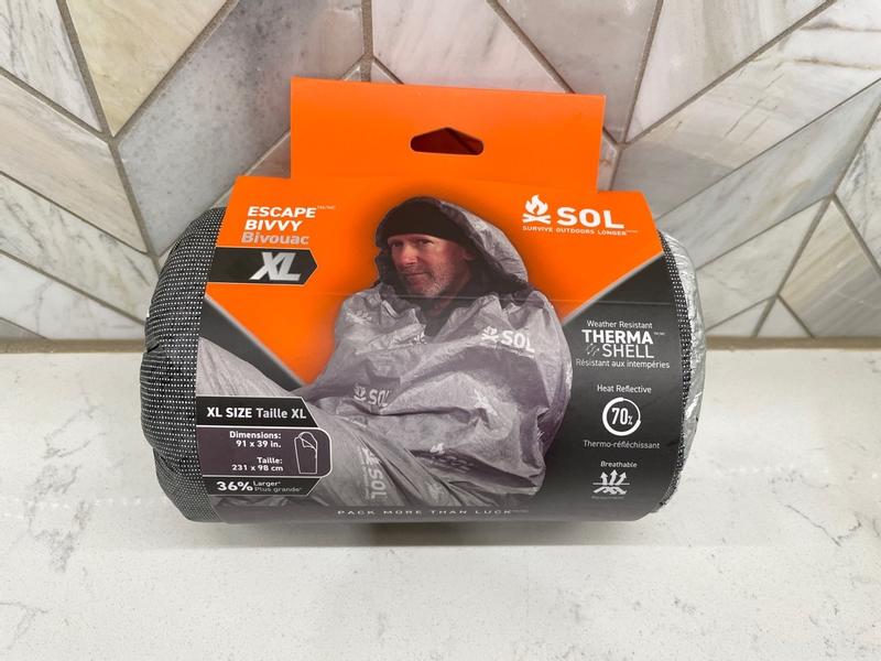 SOL Escape Bivvy XL with Hood - Walmart.com