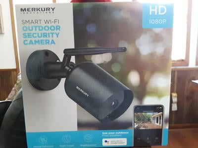 merkury smart wifi camera outdoor