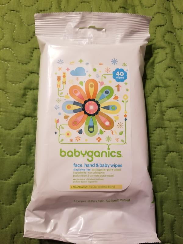 babyganics flushable baby wipes