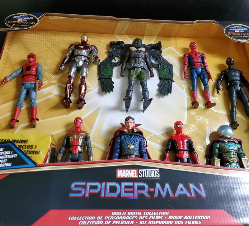 Shops Marvel's Spider-Man Multi Movie Collection Action Figure Set