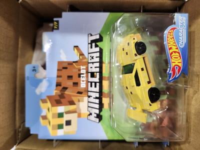 Hot Wheels, Minecraft Character Cars, Complete Set of 7, 1:64