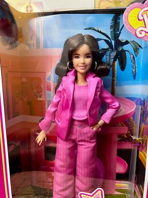 Barbie The Movie Collectible Gloria Doll: Fashion Toy in Pink