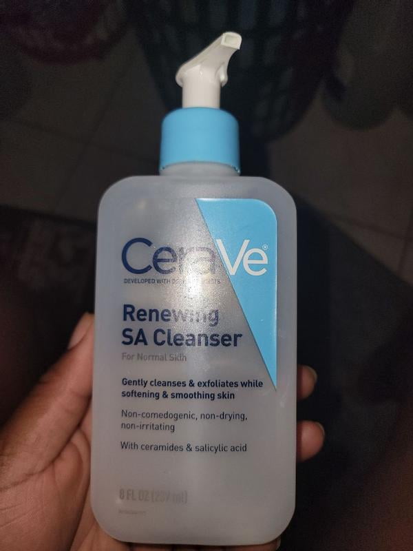 2 Pack - CeraVe Renewing SA Cleanser 8 oz - Walmart.com