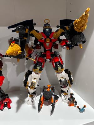 LEGO NINJAGO Ninja Ultra Combo Mech 4 in 1 Set 71765 with Kai, Jay