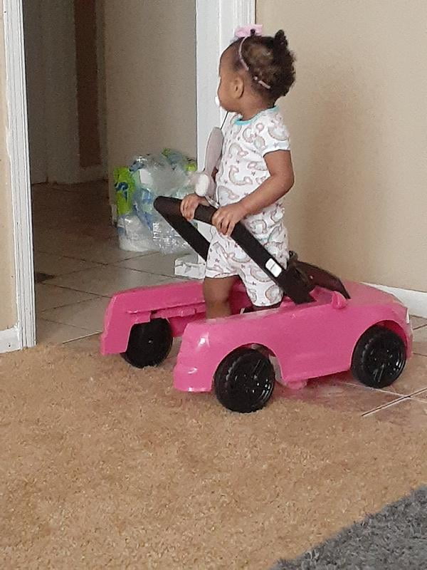 pink jeep baby walker