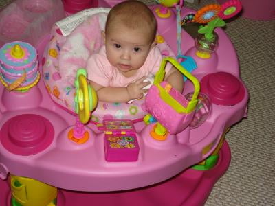 Evenflo exersaucer store pink