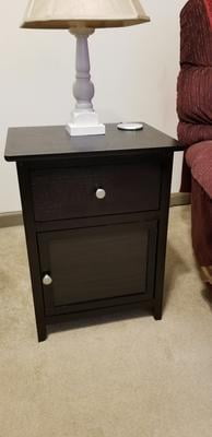 Winsome Wood Eugene Nightstand Multiple Finishes Walmart Com Walmart Com