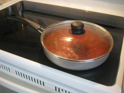 Tramontina Schmorpfanne Mit Deckel, 5,5 Qt (ca. 5,2 L) – Harteloxiertes Aluminium, PFOA-frei, Ofenfest Bis 176°C