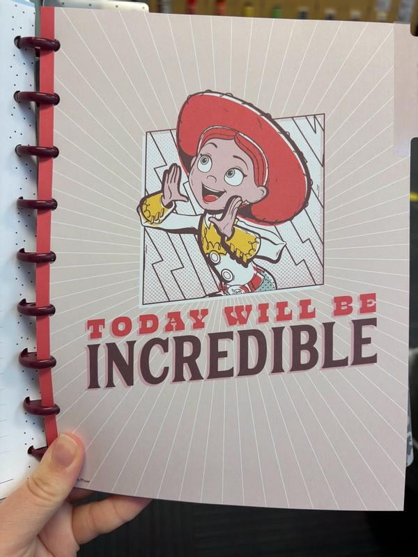 The Happy Planner Toy Story Reach For The Sky Classic Dated