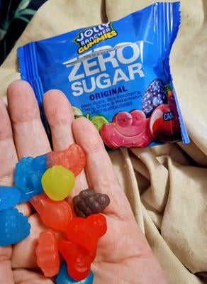 JOLLY RANCHER Gummies Zero Sugar Assorted Fruit Flavored Candy Bag