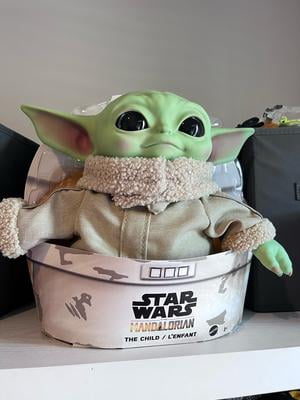 Star Wars, Plush Toy, 11-inch Grogu, Soft Body, The Child