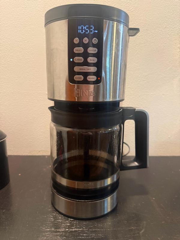 Ninja Hot Brew Programmable XL 14-Cup Coffee Maker PRO, Glass