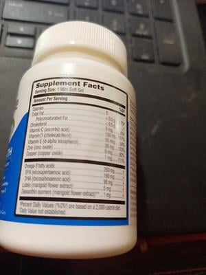 Customer reviews for Ocuvite Adult 50 Plus Eye Vitamins and Minerals with  Lutein and Zeaxanthin and Omega 3 Softgels, 90 Count