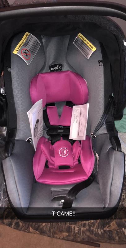 evenflo proseries litemax infant car seat