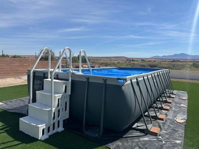 INTEX Ultra XTR 18ft x 52in Metal Frame Above Ground Pool Set with