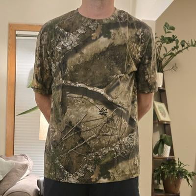 Chemise De Pêche Realtree Homme 3XL – Noire Ventilée – Occasion Très Bon état