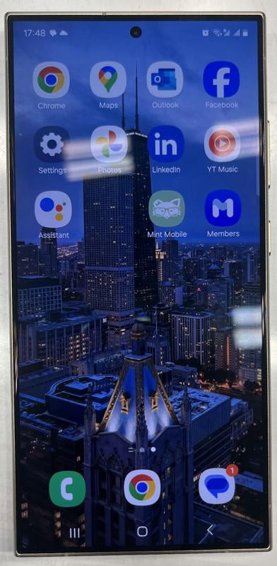 Straight Talk Samsung Galaxy S24 Ultra, 256GB, 8GB Ram, Black