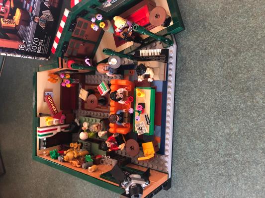 walmart central perk lego