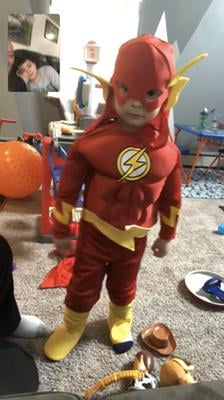 The Flash Muscle Kids Comics The Flash Muscle Chest Deluxe Costume Cosplay  bambino / bambino