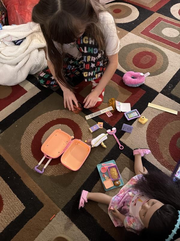 Our Generation Over the Rainbow Luggage Accessory Set for 18