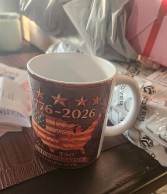 250th Anniversary Military 3D Mug  Patriotic Commemorative Coffee Cup, US  History 1776-2026, Veteran Gift, Symbol of Courage, Handmade Collectible  Glass - Walmart.com