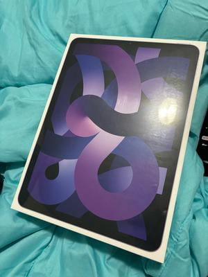 2022 Apple iPad Air 10.9-inch Immersive Display 256GB Purple, Wi