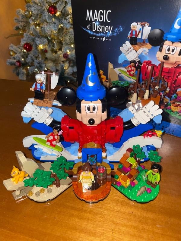 LEGO Ideas Magic of Disney Building Set, Collectible Display Model