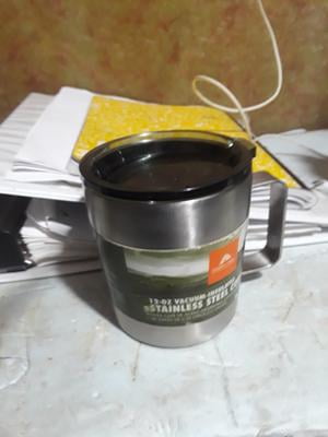 Ozark Trail Double Wall Vacuum-sealed Stainless Steel Coffee Mug, 12 oz -  Walmart.com