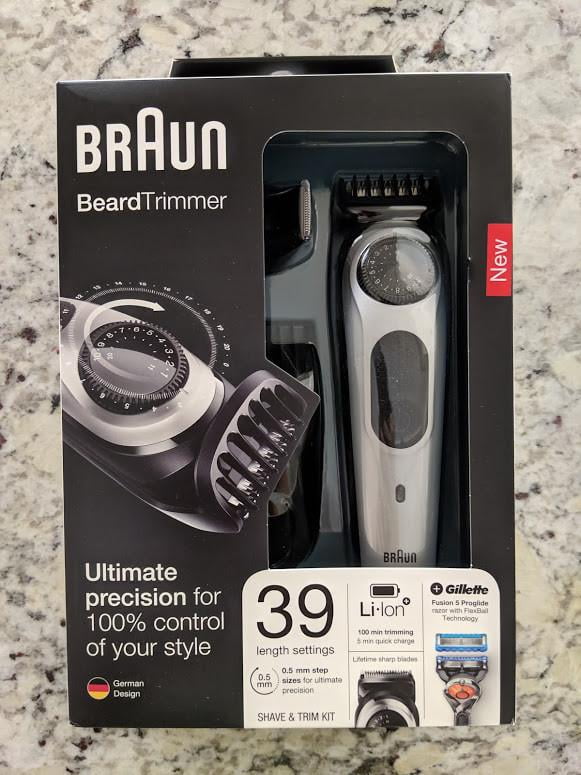 braun beard and hair trimmer bt5060