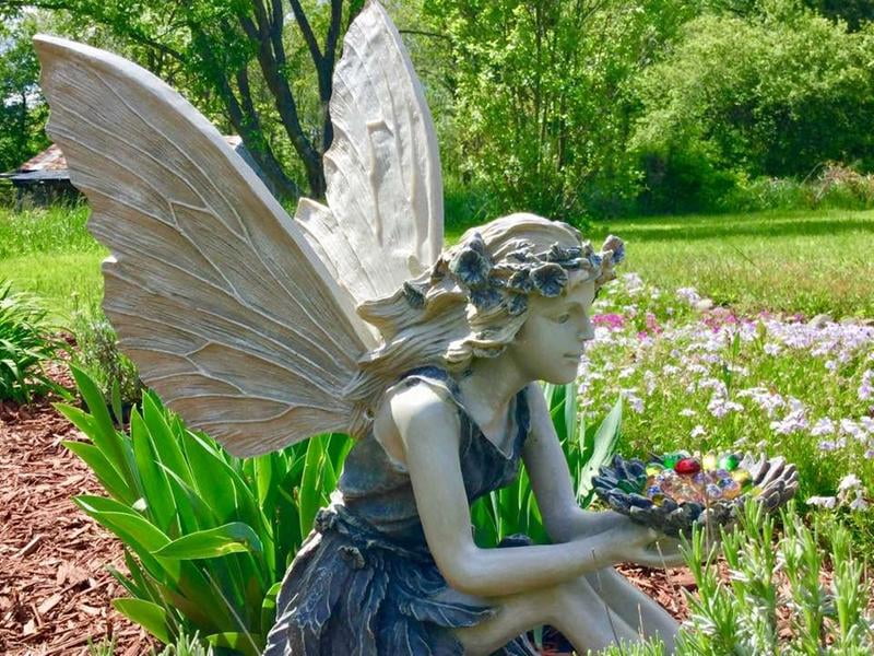 Design Toscano CL5047 Celtic Fairy's Perilous Perch Outdoor Garden Statue, Large, 19 Inch, 17 Inch, Two Tone Stone : Buy Online at Best Price in KSA - Souq is now Design Toscano CL5047 Celtic Fairy's Perilous Perch Outdoor Garden Statue, Large, 19 Inch, 17 Inch, Two Tone Stone : Buy Online at Best Price in KSA - Souq is now