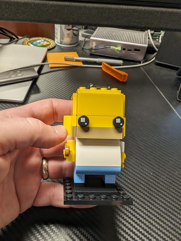 LEGO BrickHeadz Homer Simpson Krusty The Clown 41632 Walmart