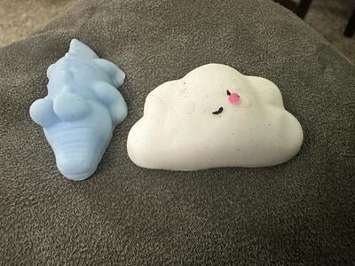 Giggle Zone Mini Mochi Silicone Squishies, 24 Piece