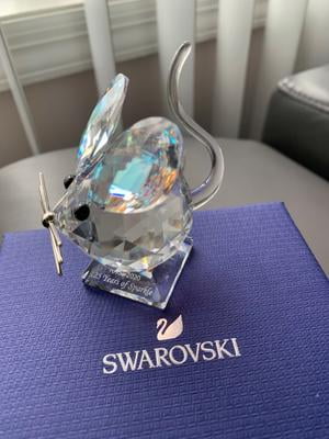 Swarovski Limited Edition 5492742 Original Mouse Figurine, Clear