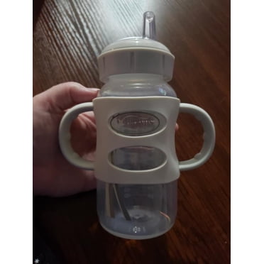 Dr. Brown's Milestones™ Sippy Wide Neck Bottle With Handles 9 Oz Blue
