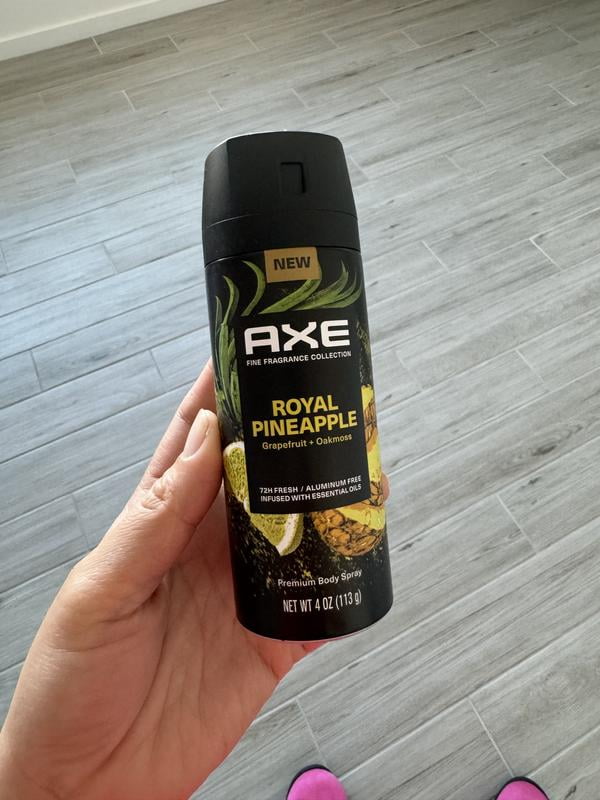 Axe Fine Fragrance Men's Deodorant Spray Royal Pineapple