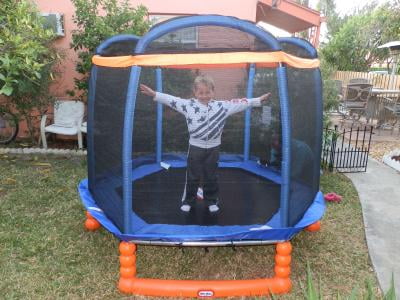 little tikes 7 foot trampoline