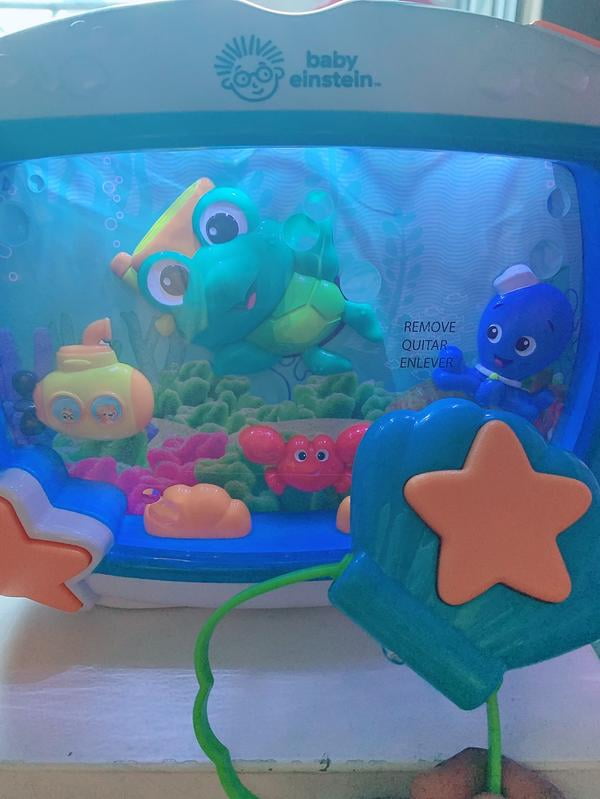baby einstein musical turtle aquarium crib toy