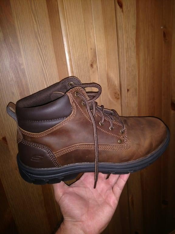 men's skechers relaxed fit segment garnet boot