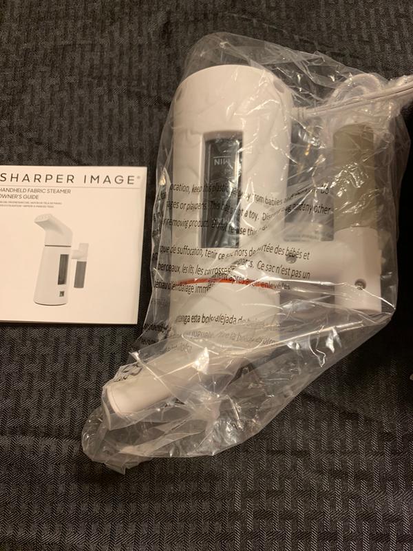 sharper image handheld garment steamer