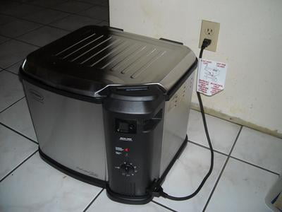 DreamDwell Home 1700 Watt 6 Indoor Turkey Fryer