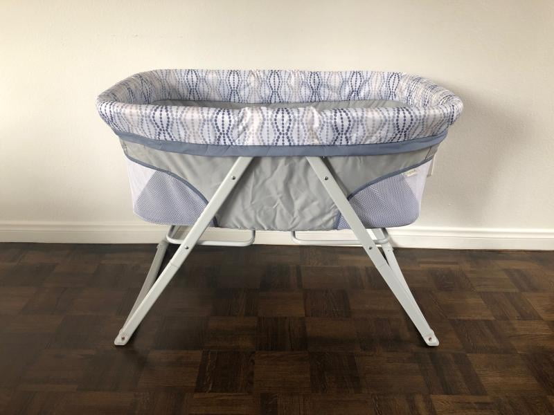 ingenuity foldaway rocking bassinet instructions