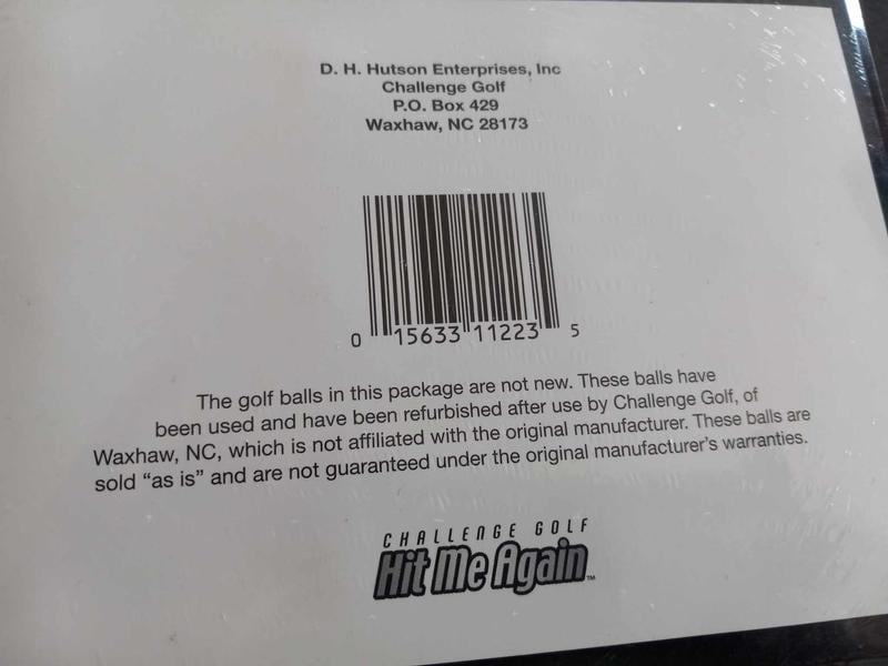 Customer reviews for Hit Me Again ProV1X Used Golf Balls, 12 Pack