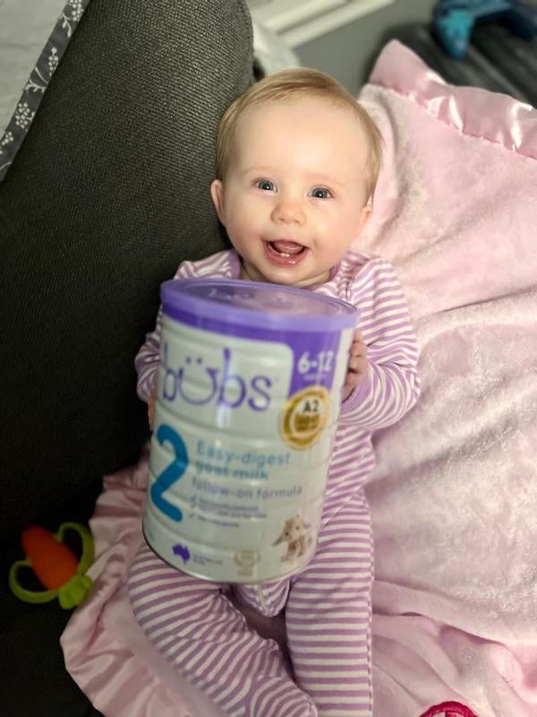 Bubs® Goat Milk Follow-on Formula Stage 2, 800g (6-12 Months