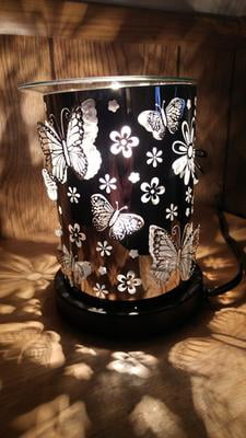 silver wax warmer