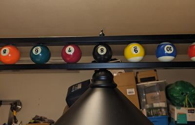 coors light beer pool table balls billiards bar game room man cave new L@@K 