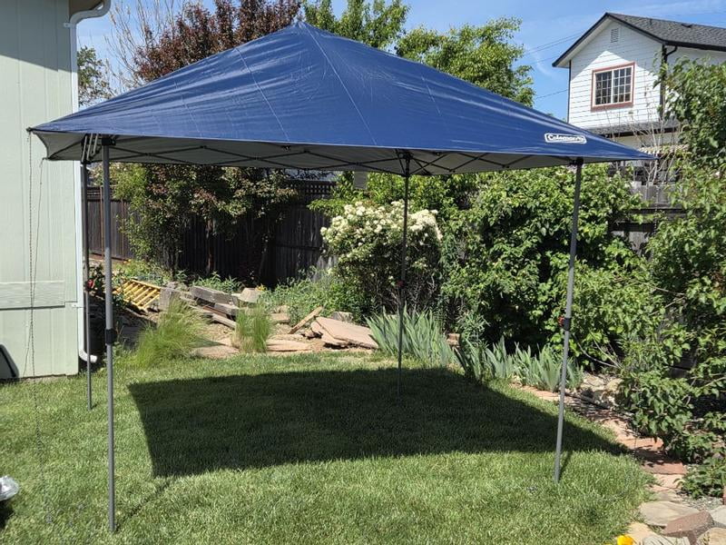 Coleman Flex 'N Go 10x10 Pop Up Canopy Tent for Outdoor Shelter
