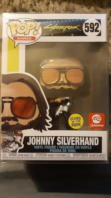 Funko Pop! Cyberpunk 2077 – Johnny Silverhand – Figurine Vinyle 9 Cm – Collection Officielle