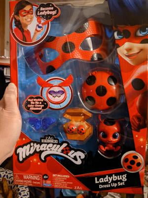 Déguisement Carnaval Fille 8 Ans Kit Accessoires Ladybug Miraculous RUBIE'S - Sac, Breloque Tikki Et Masque - Enfant Idée Cadeau Fille Fan