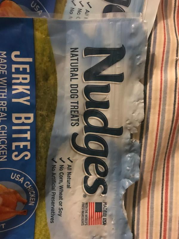 nudges jerky bites